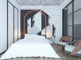 GRAFIC LOFT Спальня